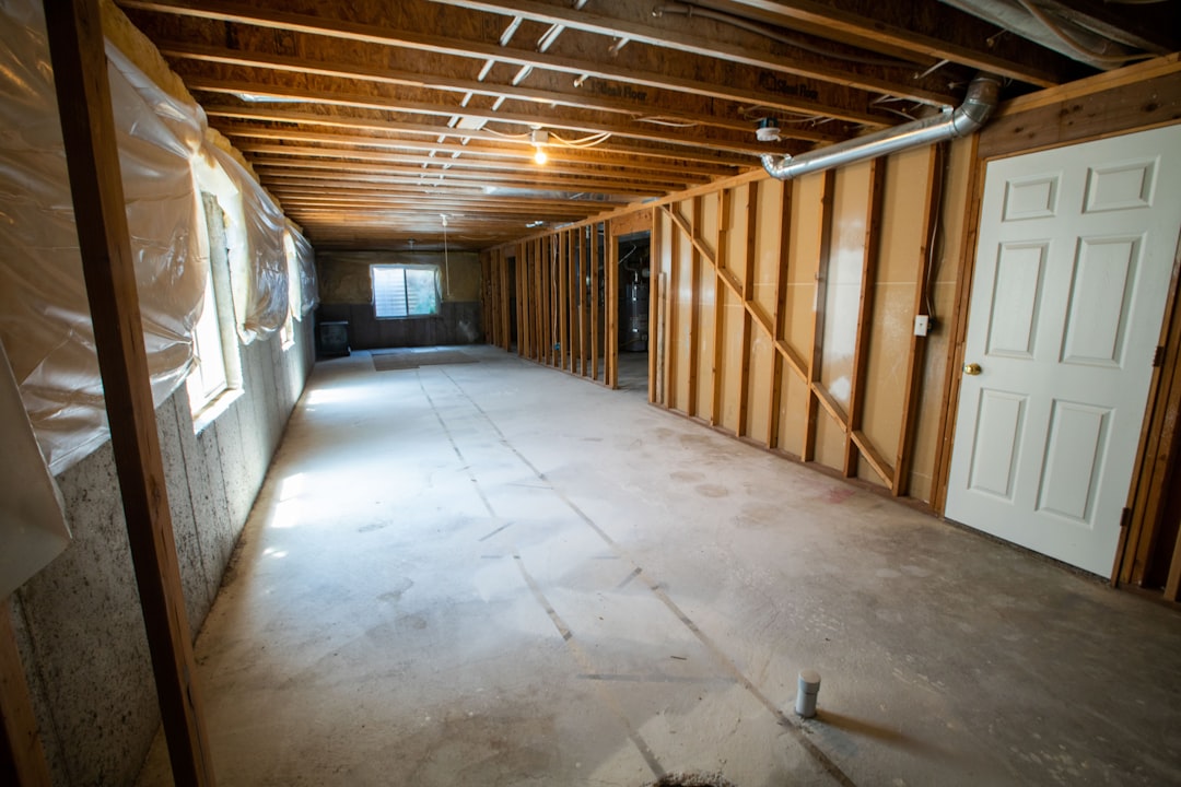 Finished basement interior for Omaha home value guide