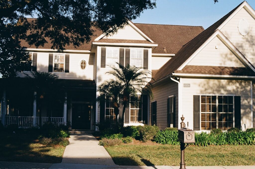 Suburban home exterior used to explain why a listing may not be selling