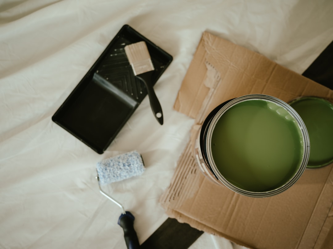 Paint and home-repair supplies illustrating targeted pre-sale fixes