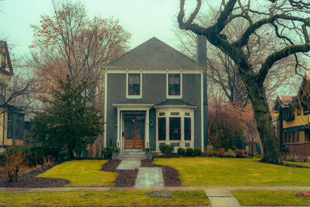 Residential rental home exterior representing an Omaha landlord preparing to sell